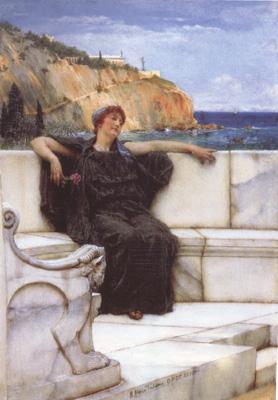Alma-Tadema, Sir Lawrence Resting (mk23) oil painting picture